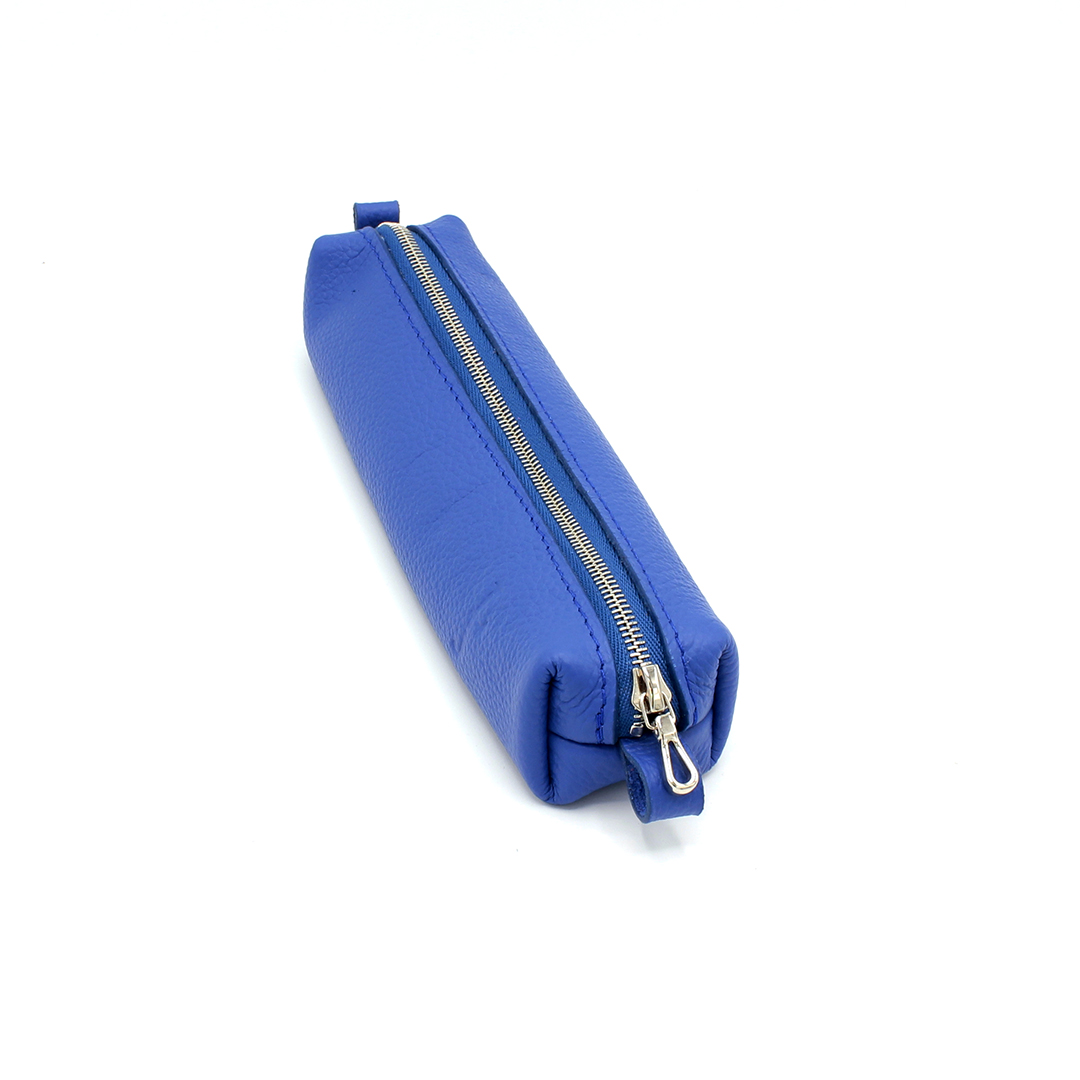 Trousse en cuir Carimbo - Bleu – Image 3