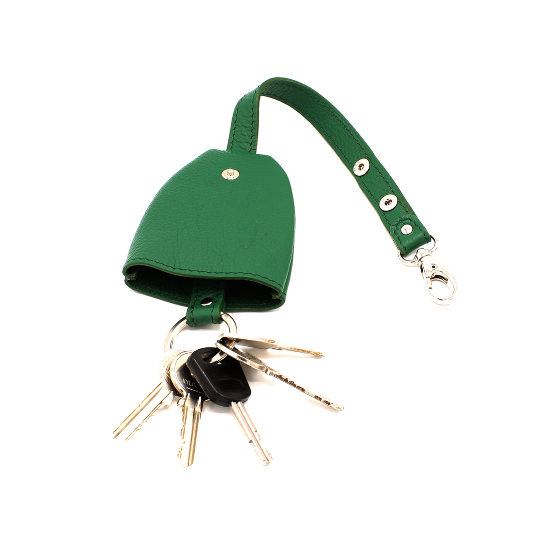 Porte-clés en cuir Tango - Vert – Image 4