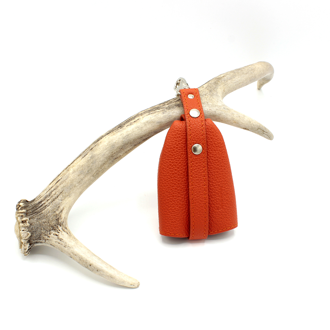 Porte-clés en cuir Tango - Orange – Image 2