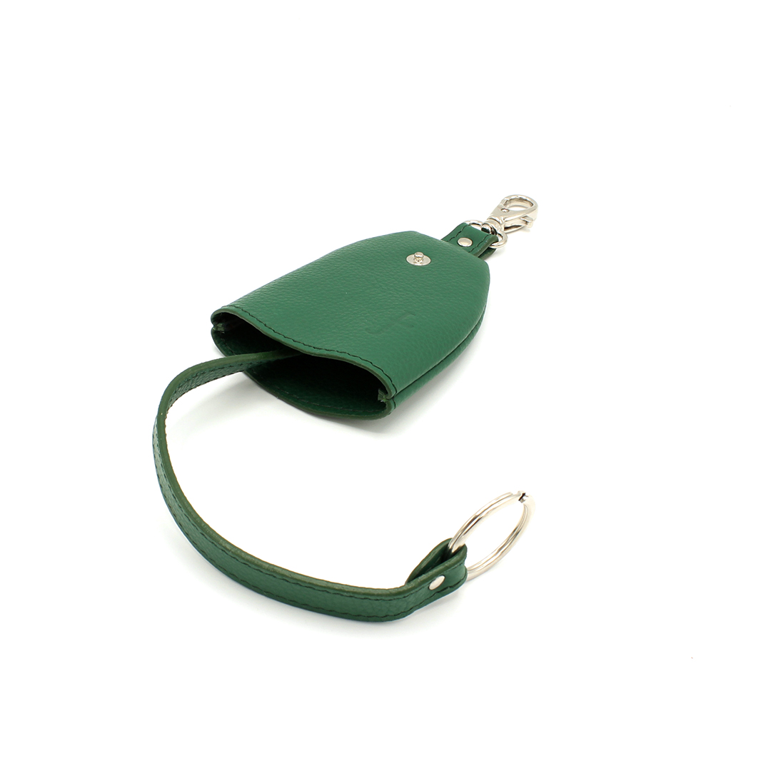 Porte-clés en cuir Tango - Vert – Image 3