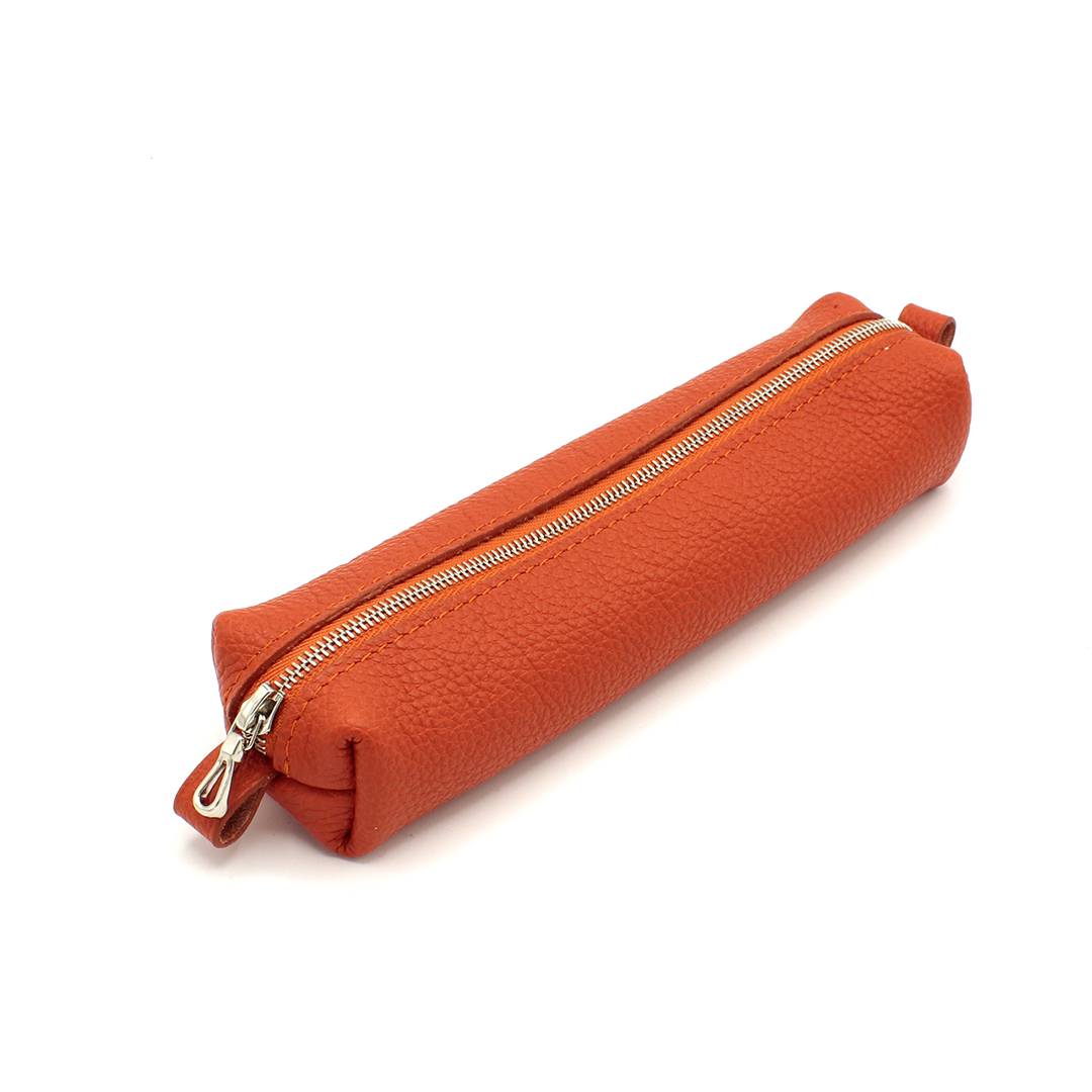 Trousse en cuir Carimbo - Orange – Image 2
