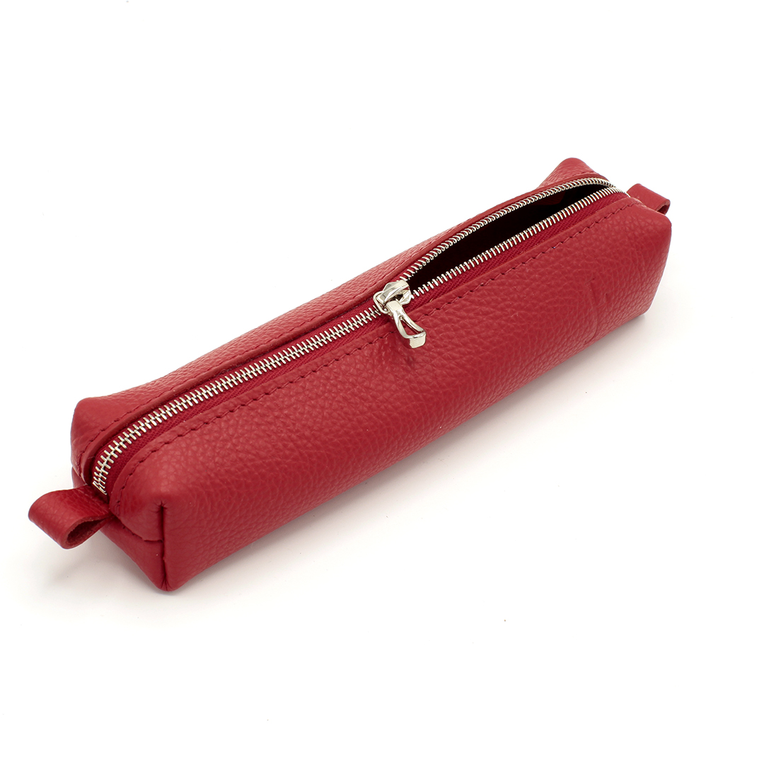 Trousse en cuir Carimbo - Rouge – Image 3