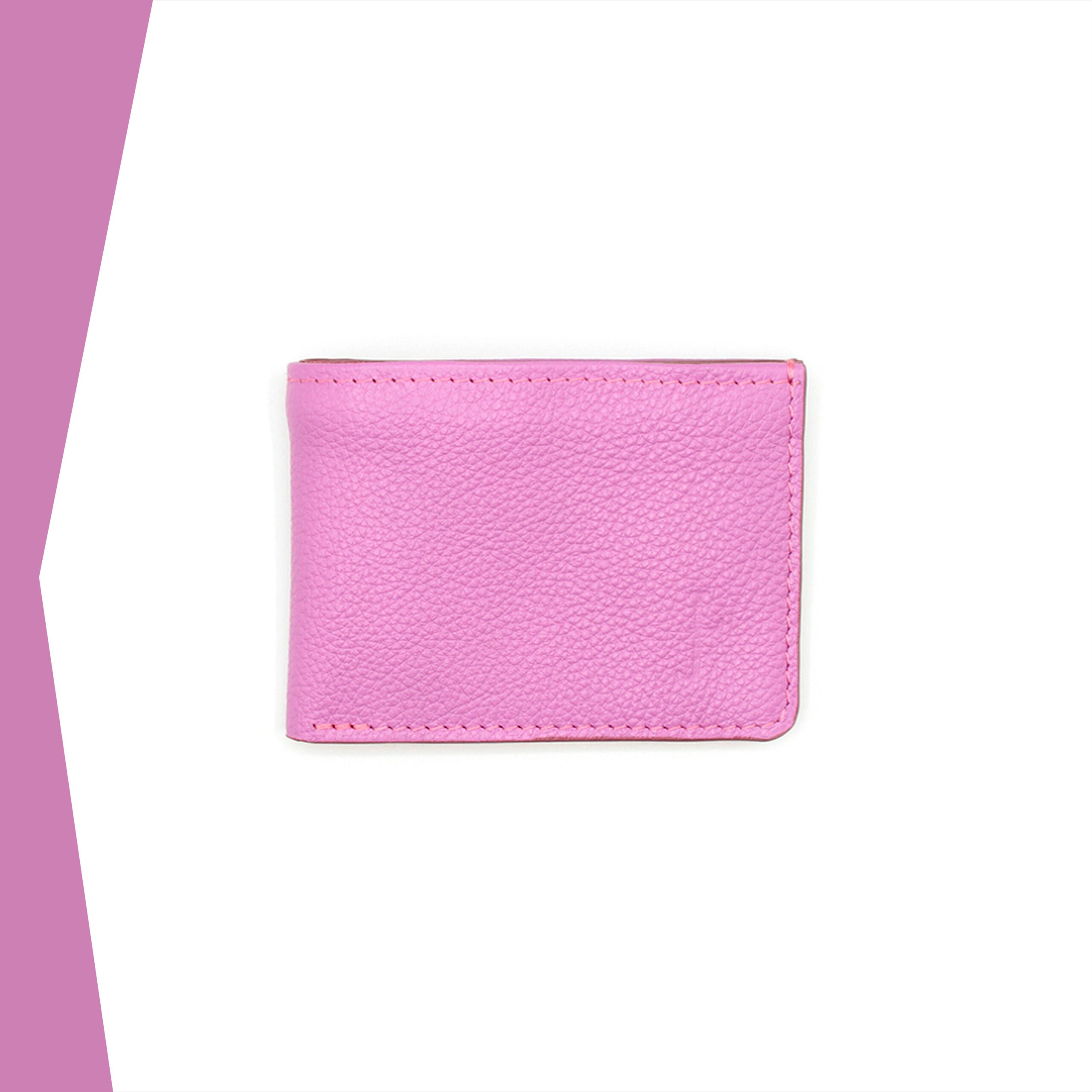 Calypso, un portefeuille en cuir mauve de la gamme Lou s'enjaille, fabrication artisanale. Calypso, un portefeuille en cuir mauve de la gamme Lou s'enjaille, fabrication artisanale.