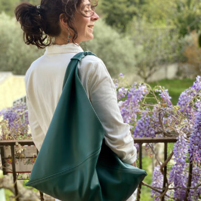 Sac Sakura Vert- lumière de sapin