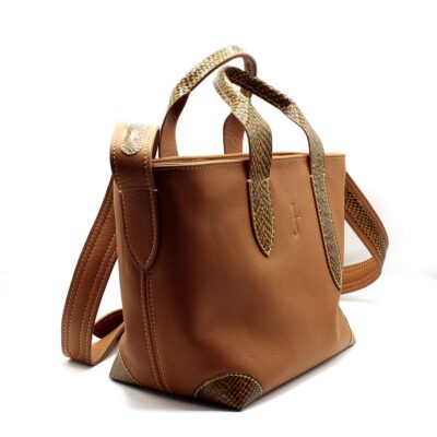 Yuni avec cuir de saumon