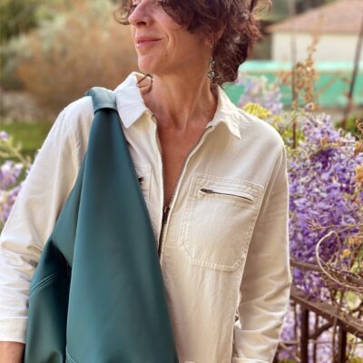 Sac Sakura Vert- lumière de sapin