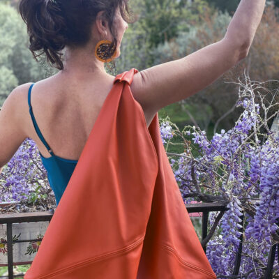 Sac Sakura Orange Flamboyant