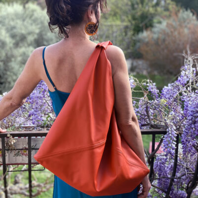 Sac Sakura Orange Flamboyant