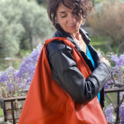 Sac Sakura Orange Flamboyant