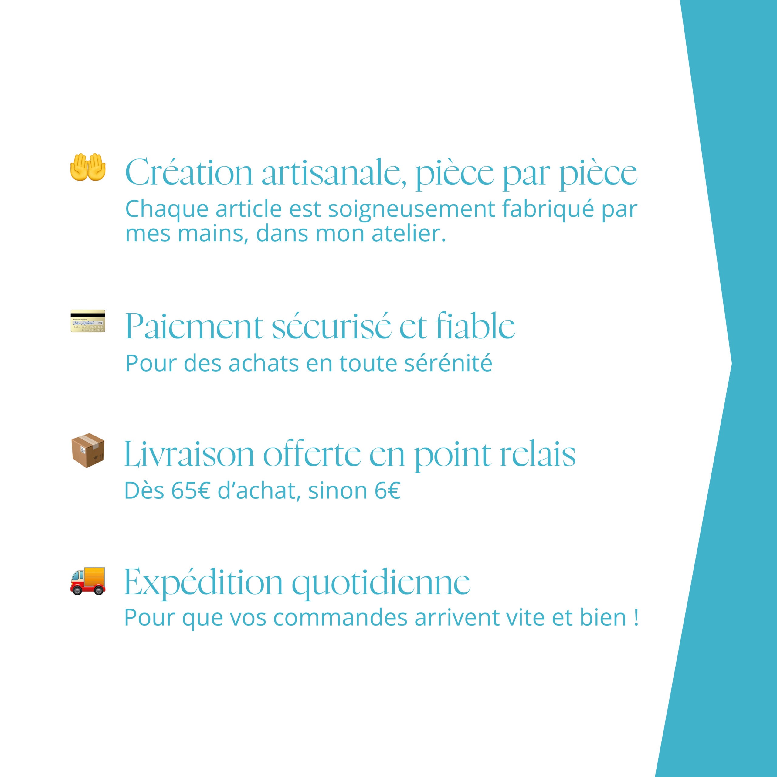 Porte-monnaie en cuir Nouba - Turquoise – Image 6