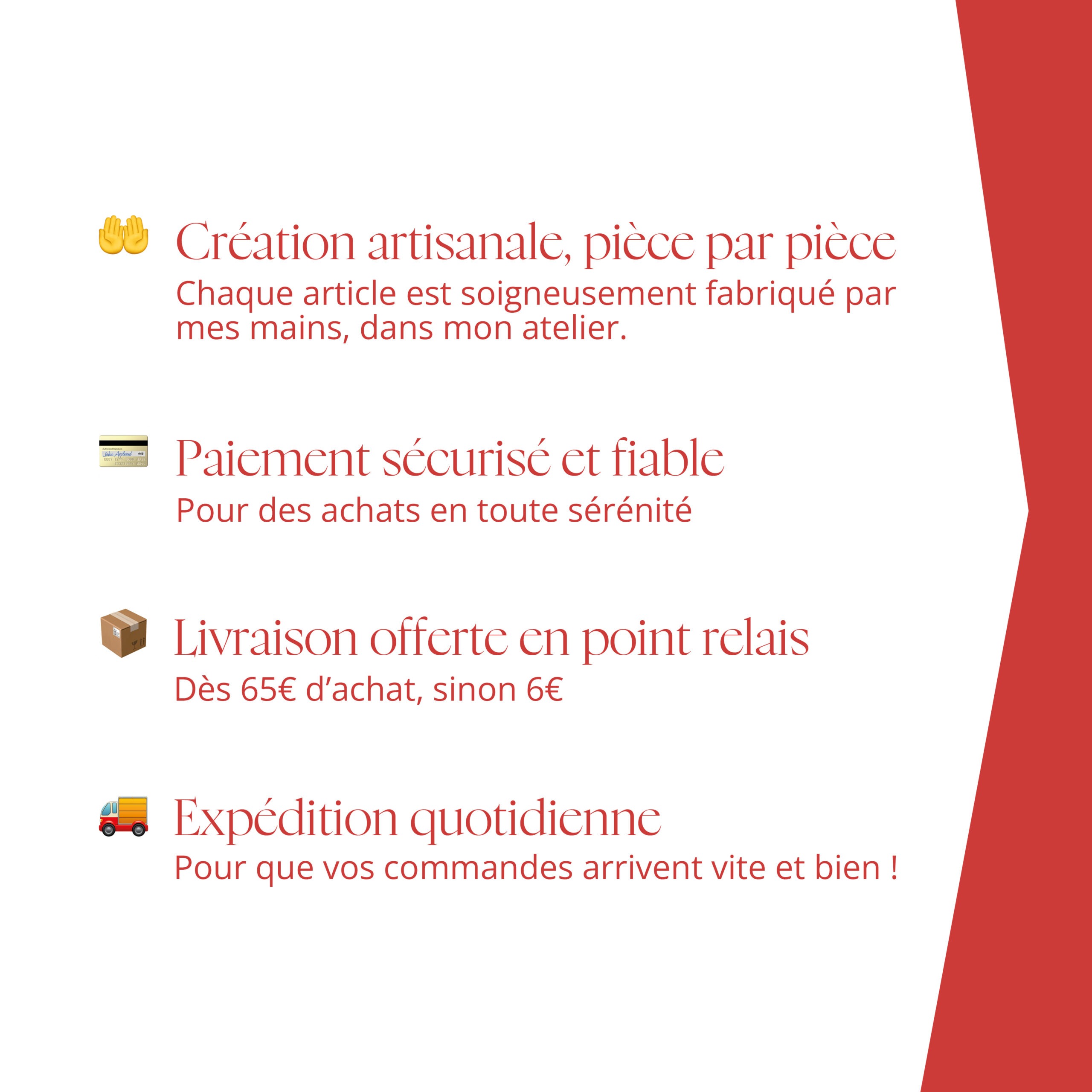 Portefeuille en cuir Calypso - Rouge – Image 6